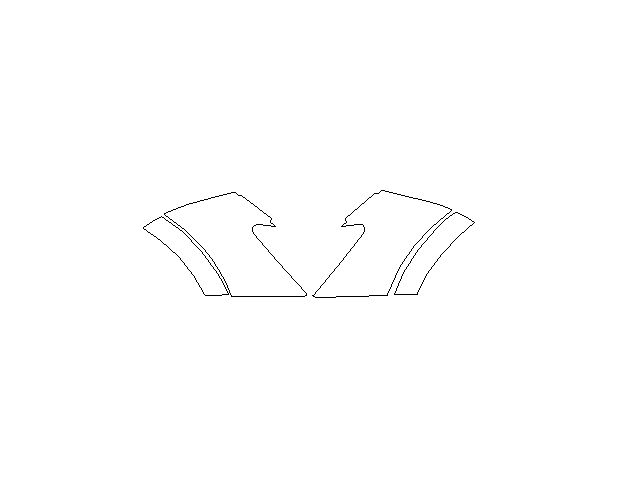 Infiniti QX30 AWD 2017 Внедорожник Передние крылья частично LEGEND