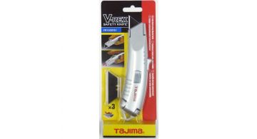 Tajima Safety Knife VR103D 22 mm + специальные лезвия Tajima V-REX (3 шт.)