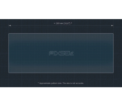 Защитное стекло Pixsel на монитор PEUGEOT 208 11.3“ 2019 - 2023 (гибридное мат)