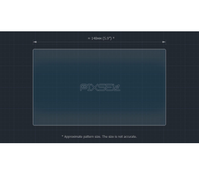 Защитное стекло Pixsel на монитор AUDI A4 / S4 / RS4 - 6.7“ 2012 - 2014 (гибридное мат)