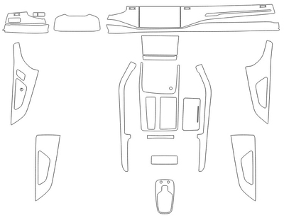 Викрійка для салону AUDI Q8 2019