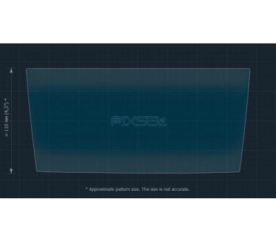 Захисне скло Pixsel на монітор OPEL INSIGNIA 10.2“ 2017 - 2022 (гібридне мат)