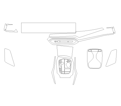 Викрійка для салону BMW M2 2024