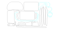 Комплект викрійок для салону CHEVROLET TAHOE 2021  /assets/images/items/6009/0911563001678362523.png