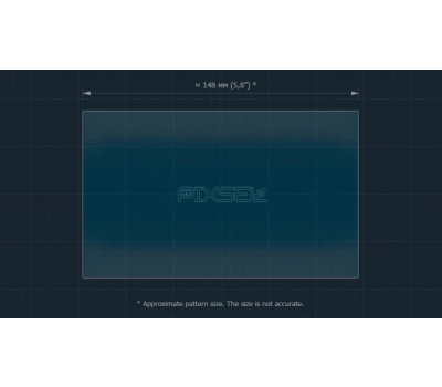 Захисне скло Pixsel на монітор LAND ROVER DISCOVERY 6.8“ 2009 - 2016 (гібридне глянець)