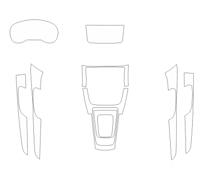 Комплект викрійок для салону NISSAN SYLPHY 2018