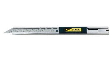 Сегментный нож OLFA SAC-1 30° 9 mm  (система Auto-Lock)
