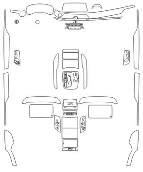Викрійка для салону BMW 7 2019 M-SPORT