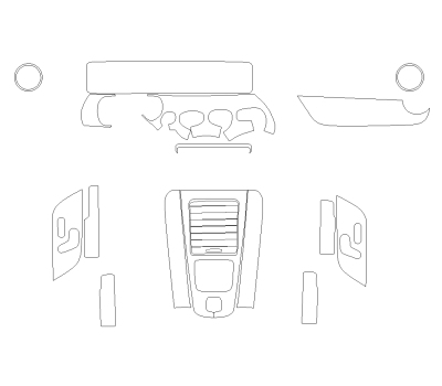 Викрійка для салону MERCEDES-BENZ EQA 2024