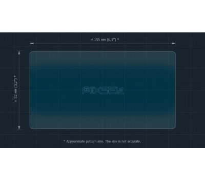 Захисне скло Pixsel на спідометр мотоцикла CFMOTO 250NK 6.9“ (гібридне глянець)