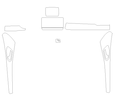 Комплект викрійок для салону CUPRA LEON 2024 -