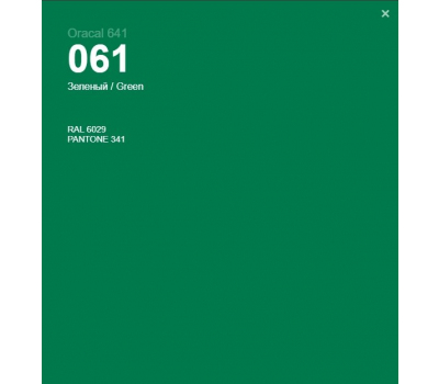 Oracal 641 061 Matte Green 1 m