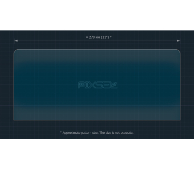 Защитное стекло Pixsel на монитор MG 4 EV - 11“ 2023 - (гибридное мат)