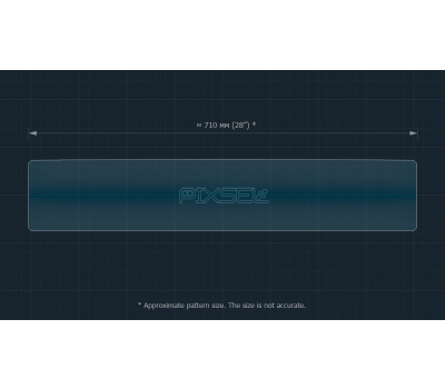 Захисне скло Pixsel на панель приладів GENESIS GV60 - 28.4“ 2022 - (гібридне глянець)