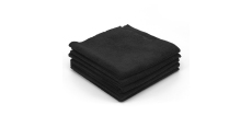 MaxShine General Purpose Microfiber Towel - Микрофибровое полотенце без оверлока, черное 40 х 40 cm  /assets/images/items/5039/0194630001638436305.jpg