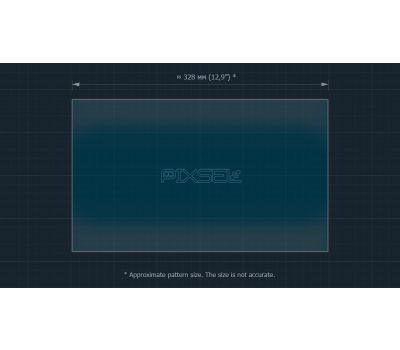 Защитное стекло Pixsel на монитор TOYOTA TUNDRA - 15“ 2022 - (гибридное глянец)