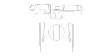 Комплект викрійок для салону VOLKSWAGEN MULTIVAN 2016  /assets/images/items/5597/0793302001657791050.png