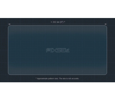 Защитное стекло Pixsel на монитор MITSUBISHI OUTLANDER 8.9“ 2019 - 2022 (гибридное мат)