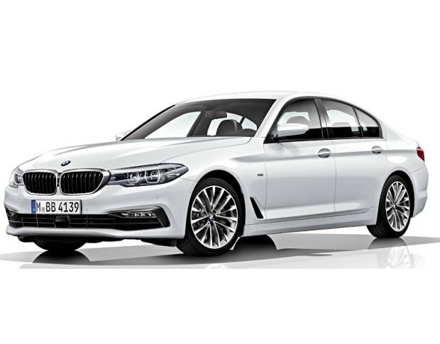 BMW 5 Series 2017 Седан Места под дверными ручками LLumar