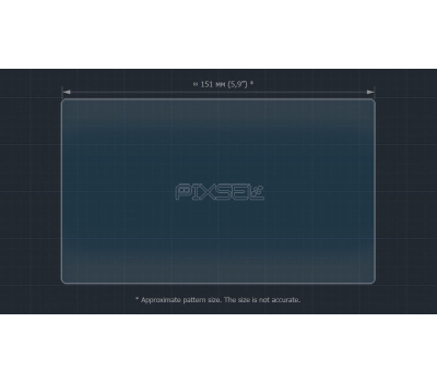 Защитное стекло Pixsel на монитор HYUNDAI VELOSTER - 6.9“ 2011 - 2018 (гибридное глянец)