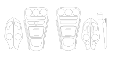 Комплект викрійок для салону MERCEDES-BENZ AMG G 63 2019  /assets/images/items/5622/0512895001657798478.png