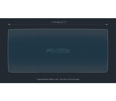 Захисне скло Pixsel на монітор BMW I3 - 11.9“ 2013 - 2016 (I01) (гібридне мат)