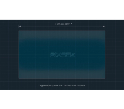 Захисне скло Pixsel на монітор CITROEN C4 CACTUS 9.7“ 2014 - 2018 (гібридне глянець)