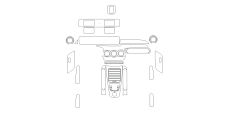 Комплект викрійок для салону MERCEDES-BENZ GLB 2020  /assets/images/items/5605/0643326001657793232.png