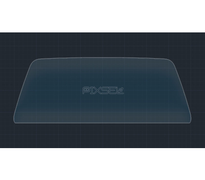 Защитное стекло Pixsel на приборную панель VOLKSWAGEN ID.5 - 8.7“ 2022 - (гибридное мат)