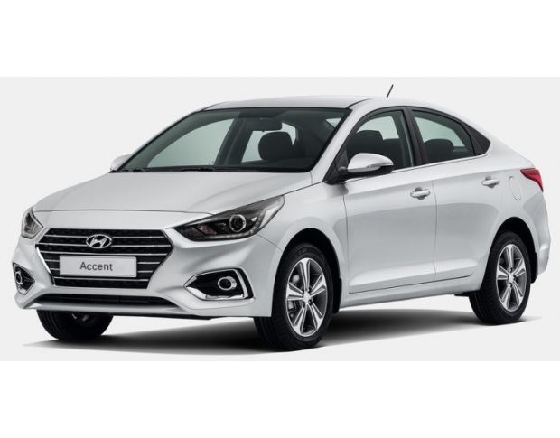 Hyundai Accent SE 2018 Седан Капот полностью LLumar Platinum