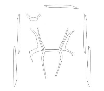 Комплект викрійок для салону LEXUS NX 200_300 2016