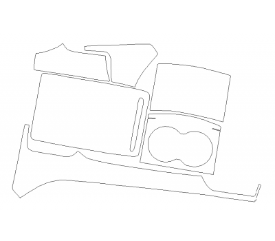 Комплект викрійок для салону TESLA MODEL S 2018