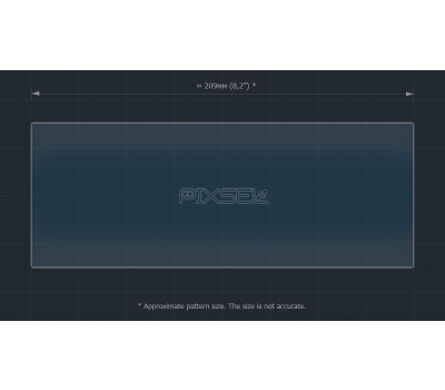 Защитное стекло Pixsel на монитор BMW X3 - 8.8“ 2010 - 2014 (F25) (гибридное глянец)