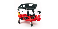 MaxShine Car Detailing Rolling Stool - Стул на колесах, с полкой под бутылки и аксессуары  /assets/images/items/6153/0564263001693580412.jpg