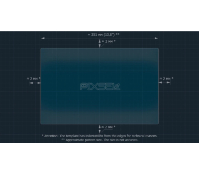 Защитное стекло Pixsel на монитор TESLA MODEL Y 16.5“ 2025 - (гибридное глянец)