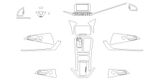 Викрійка для салону KIA STINGER 2018  /assets/images/items/4733/0243822001618928213.jpg