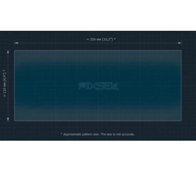 Защитное стекло Pixsel на монитор PEUGEOT RIFTER 11.1“ 2024 - (гибридное мат)