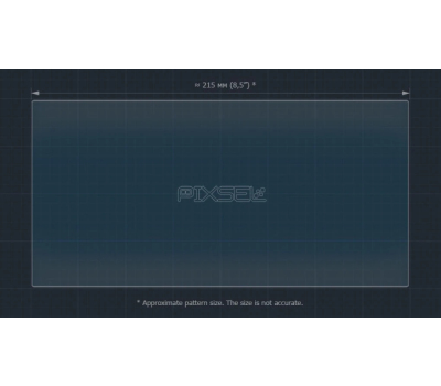 Защитное стекло Pixsel на монитор PEUGEOT 208 9.4“ 2019 - 2023 (гибридное глянец)