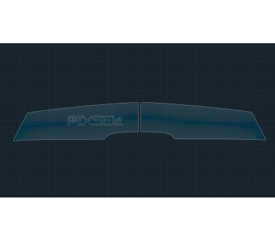Захисне скло Pixsel для дзеркал AVATR 12 - 27.9“ 2023 - (гібридне глянець)