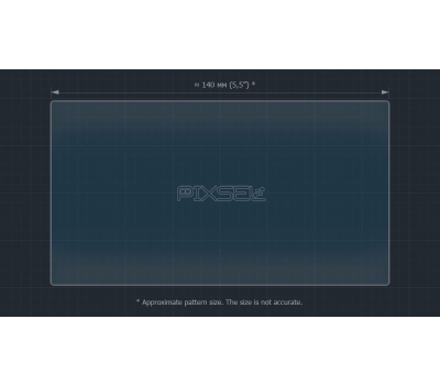 Защитное стекло Pixsel на монитор VOLKSWAGEN CC - 6.3“ 2012 - 2016 (гибридное глянец)