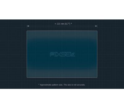 Захисне скло Pixsel на монітор SUZUKI S-Cross - 10.5“ 2022 - (гібридне мат)