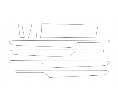 Комплект викрійок для салону PORSCHE MACAN 2015