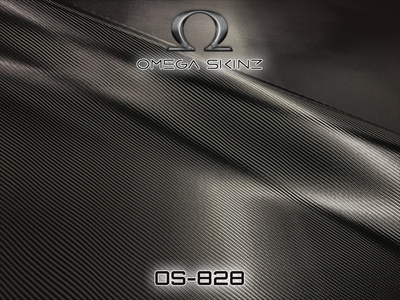 Omega Skinz OS-828 Carbon Black - Матовая чорна карбонова плівка 1.524 m