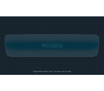 Защитное стекло Pixsel для зеркала салона DENZA N9 9.5“ 2025 - (гибридное глянец)