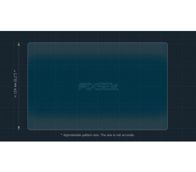 Защитное стекло Pixsel на монитор RUICHI EC75 11.5“ 2025 - (гибридное глянец)