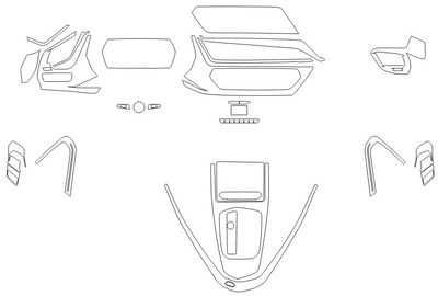 Викрійка для салону BMW Z4 2019