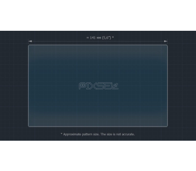 Захисне скло Pixsel на монітор SKODA OCTAVIA - 6.4“ 2013 - 2016 (гібридне глянець)