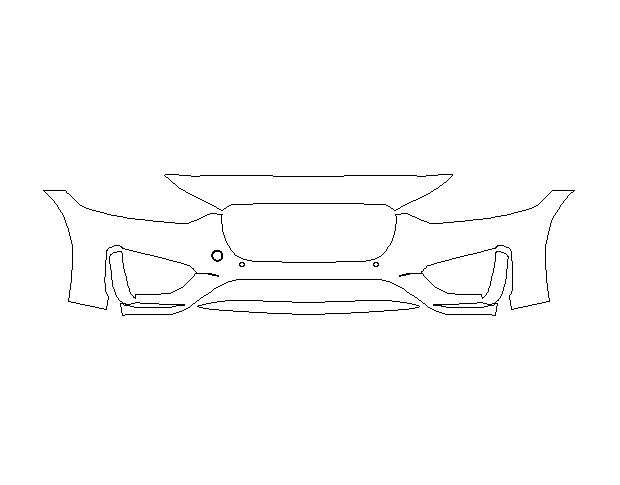 Jaguar XE Series R Dynamic 2020 Седан Передний бампер LEGEND