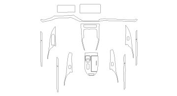 Комплект викрійок для салону HAVAL H6 2024 -