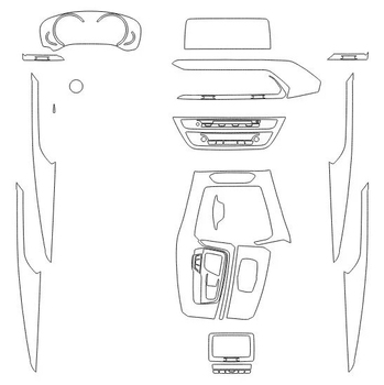 Викрійка для салону BMW X4 2018